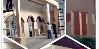 2014廣州家具展規(guī)模盛大，畢加圓滿完成搭建
