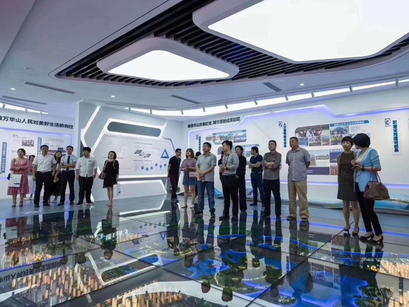 中海地產(chǎn)華山展覽館——地產(chǎn)功法展廳設計裝修
